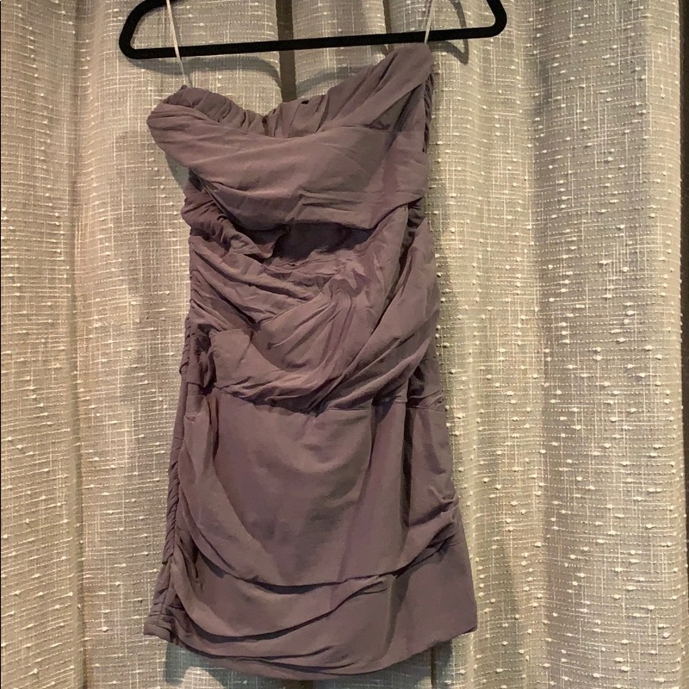 Lush strapless dress